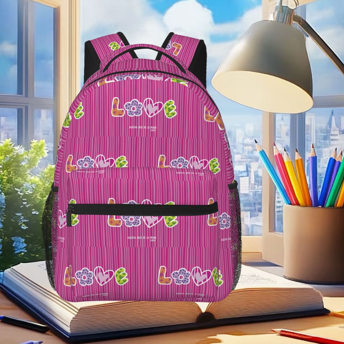 Women Bags Prada - Agatha Ruiz-De La-Prada Patroonrugzak Student Jongens