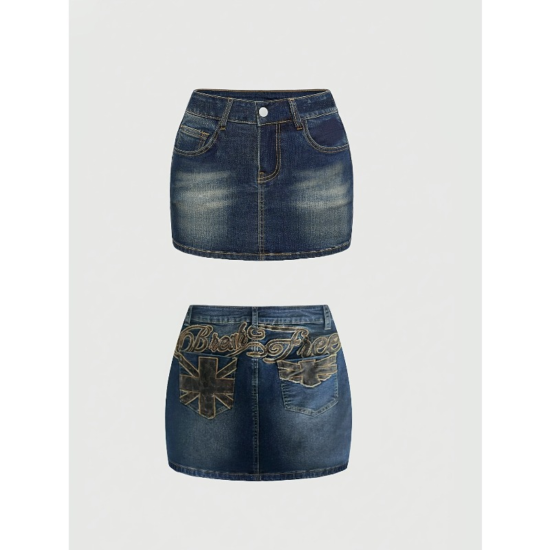 Women Bags Mini - Zomer Denim Retro Kort Rokje voor