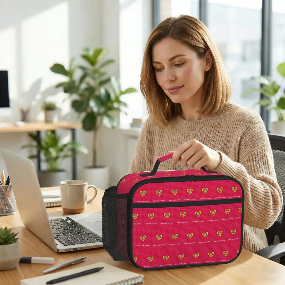 Women Bags Prada - Agatha Ruiz-De La-Prada Patroon Geïsoleerde Lunchtas