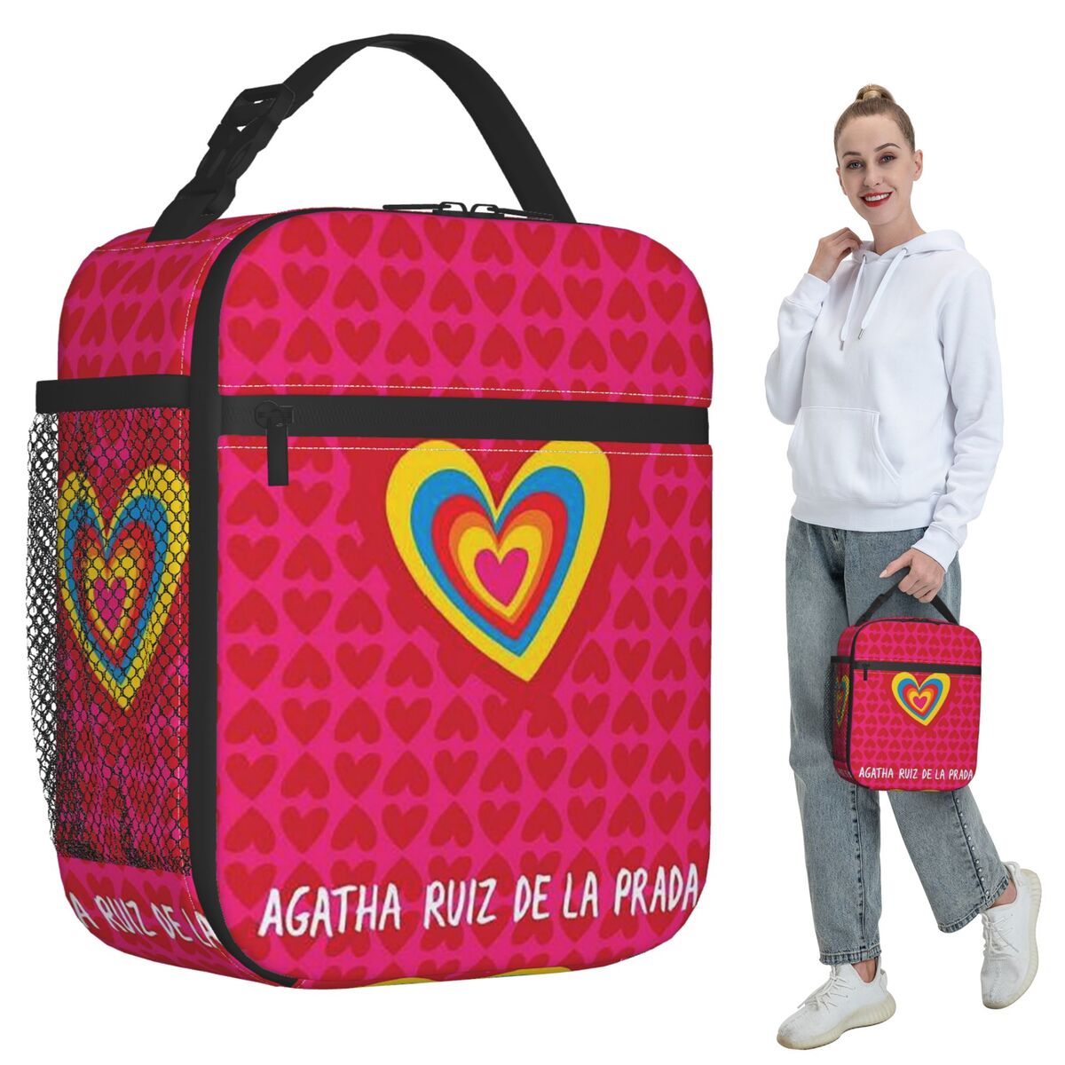 Women Bags Prada - Agatha Ruiz-De La-Prada: geïsoleerde lunchtas voor