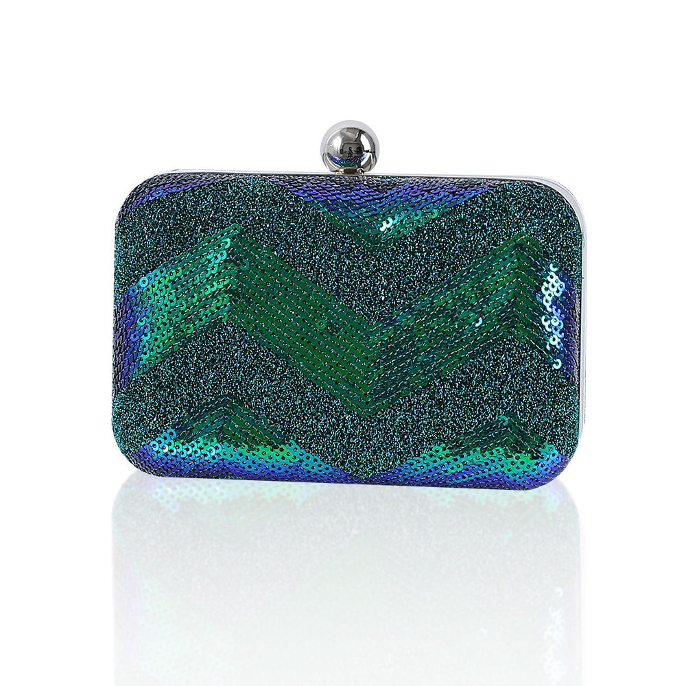 Women Bags In Trend - Groene Clutch Tassen Luxe Designer Pailletten