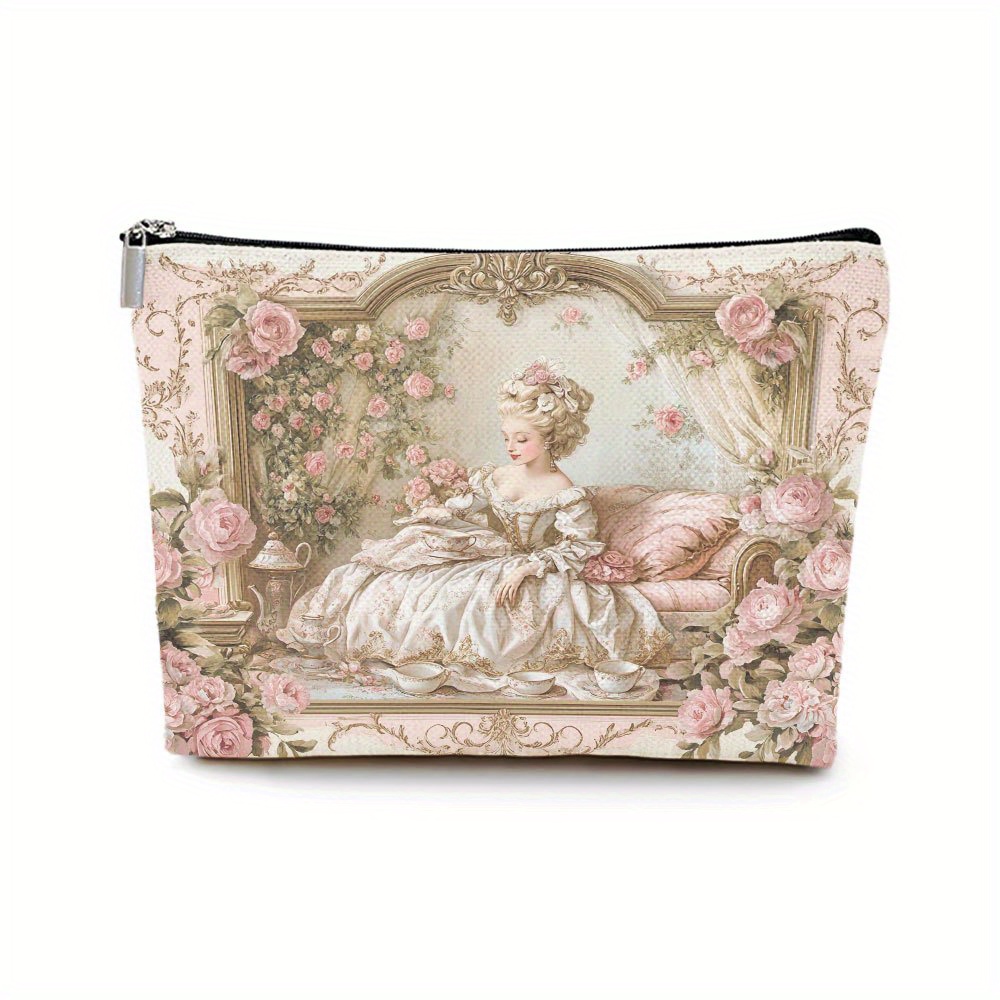 Women Bags In Amazon - Een make-uptas met rococo bloemen -