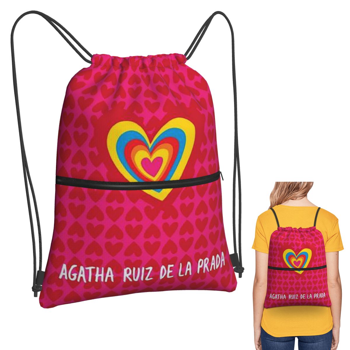Women Bags Prada - Agatha Ruiz-De La-Prada Patroonrugzakken Draagbare tassen