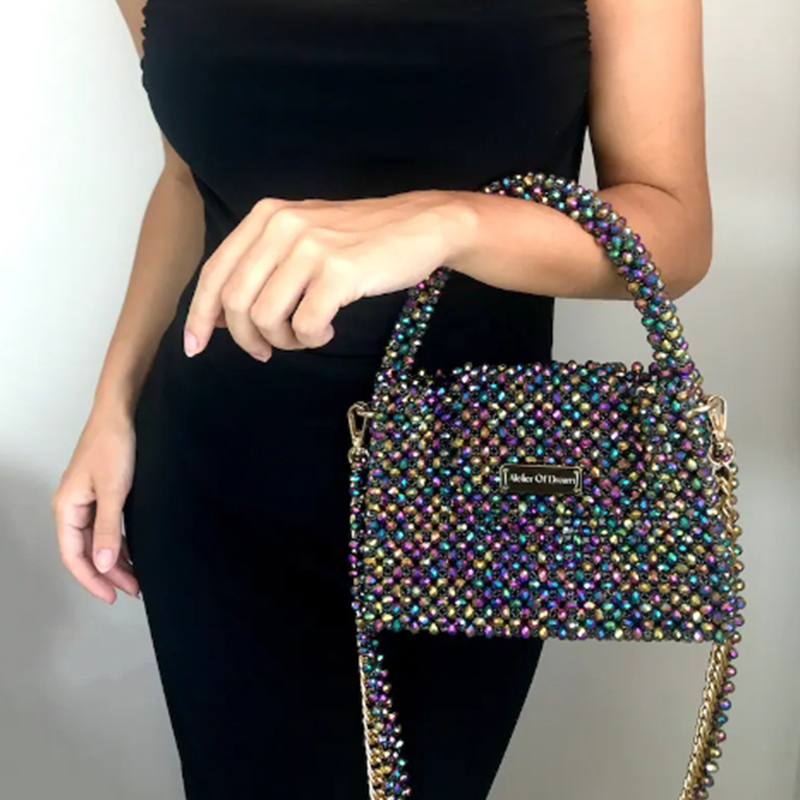 Women Bags Wholesale - Aangepaste Groothandel Kralen Tas Nieuwe Ins