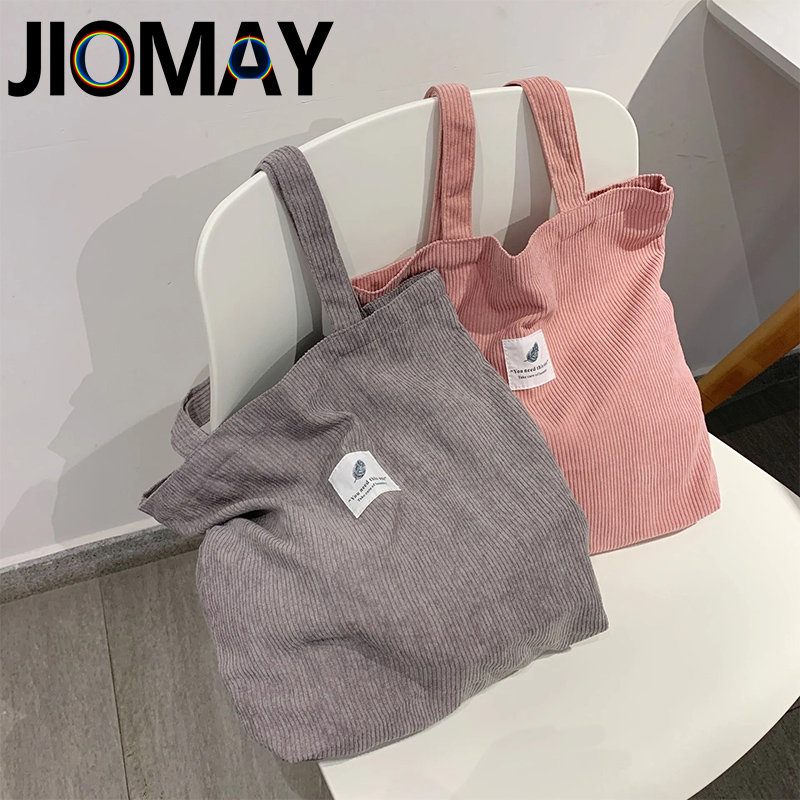 Women'S Reebok Bags - JIOMAY Corduroy Totes Tassen voor Vrouwen