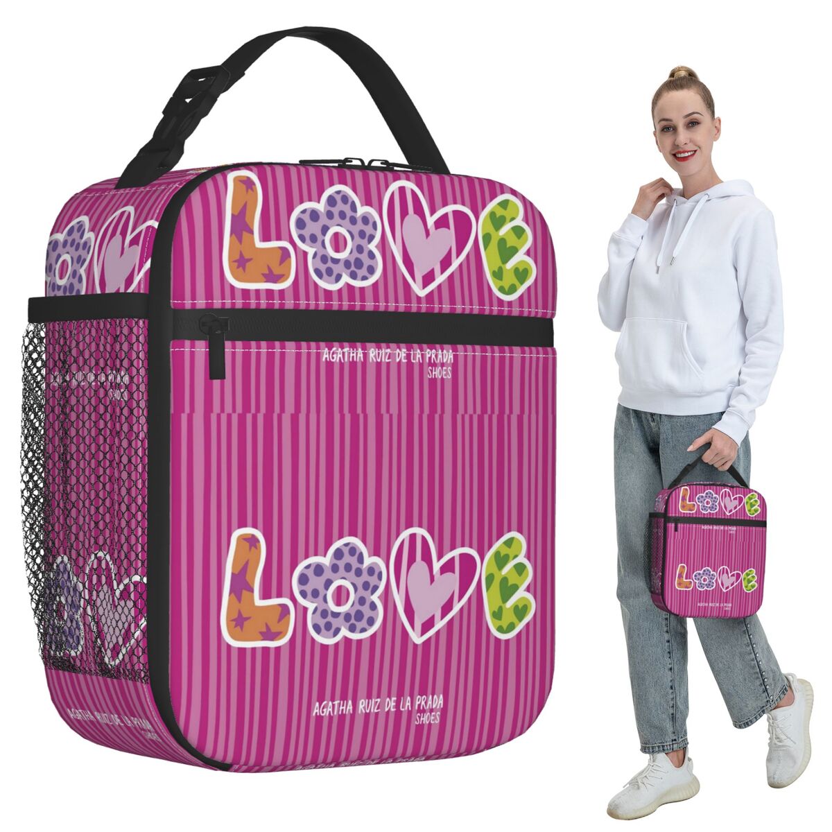 Women Bags Prada - Agatha Ruiz-De La-Prada: geïsoleerde lunchtas voor