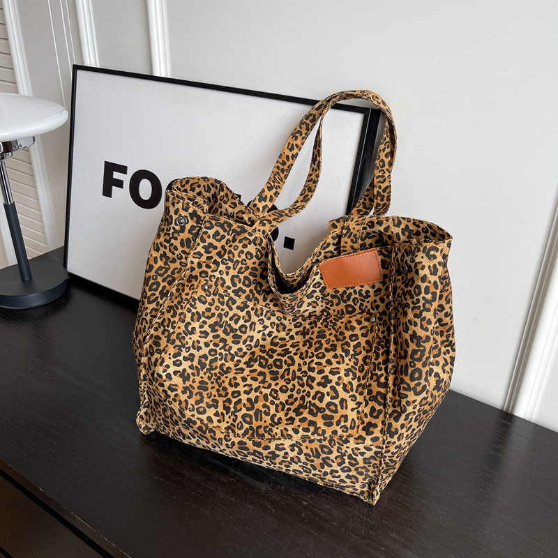 Tote Bag met luipaardprint, vi - Women Bags Office recensie en prijs
