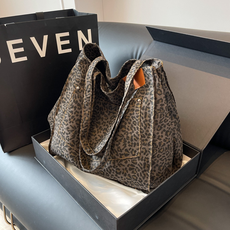 Tote Bag met luipaardprint, vi - Women Bags Office recensie en prijs