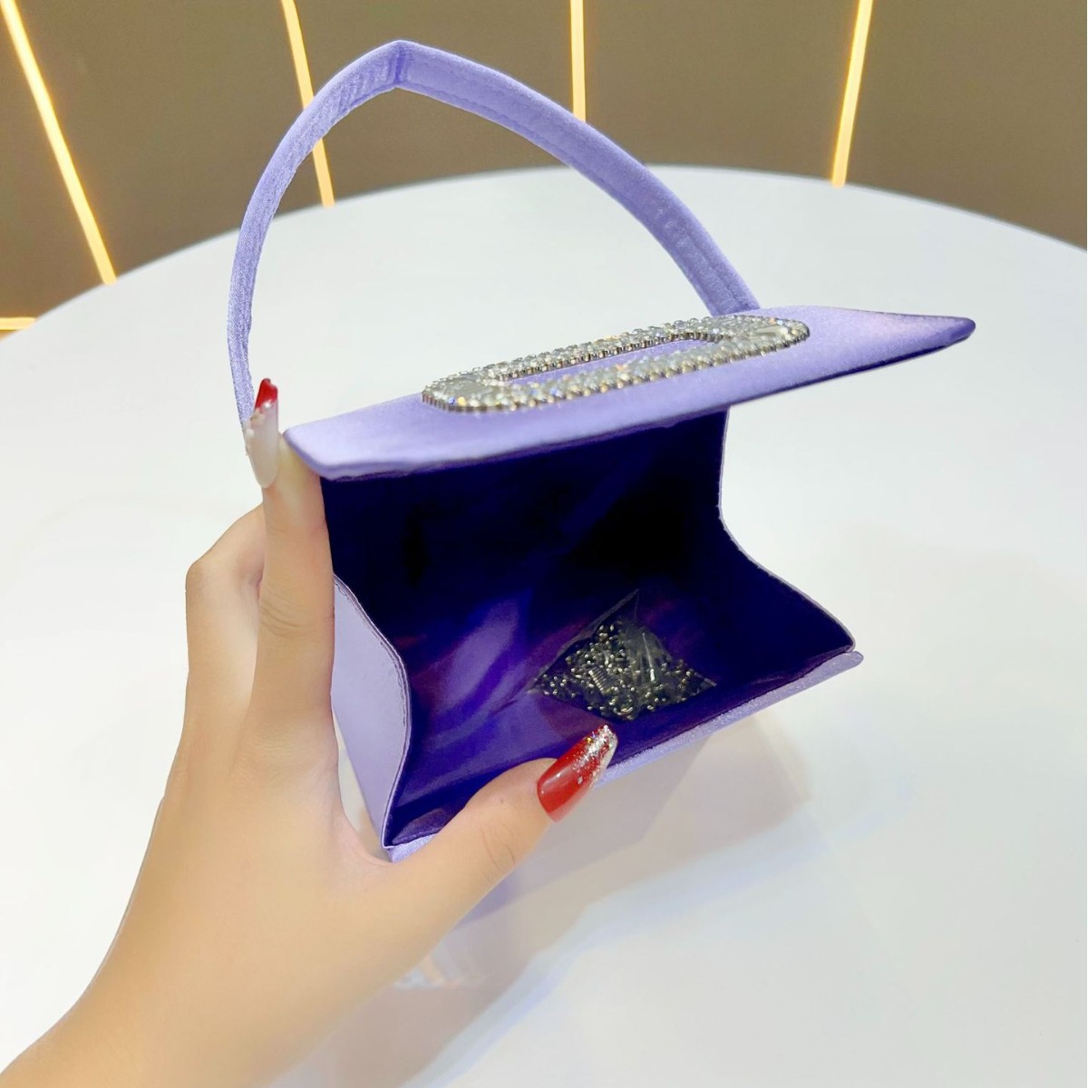 Luxe mini vierkante handtas da - Mini Purse Chain recensie en prijs