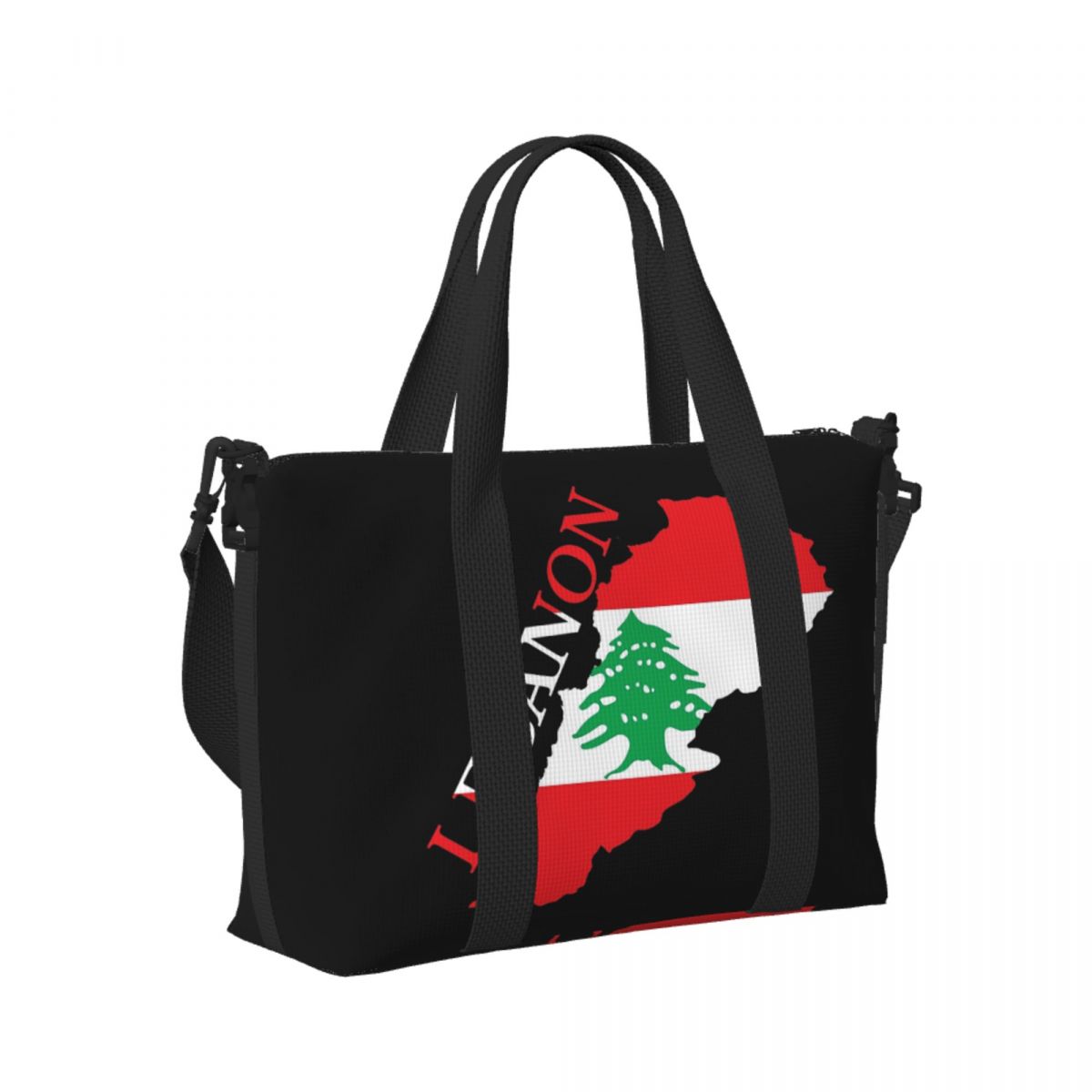 Aangepaste Libanon vlag kaart  - Women Bags Lebanon recensie en prijs