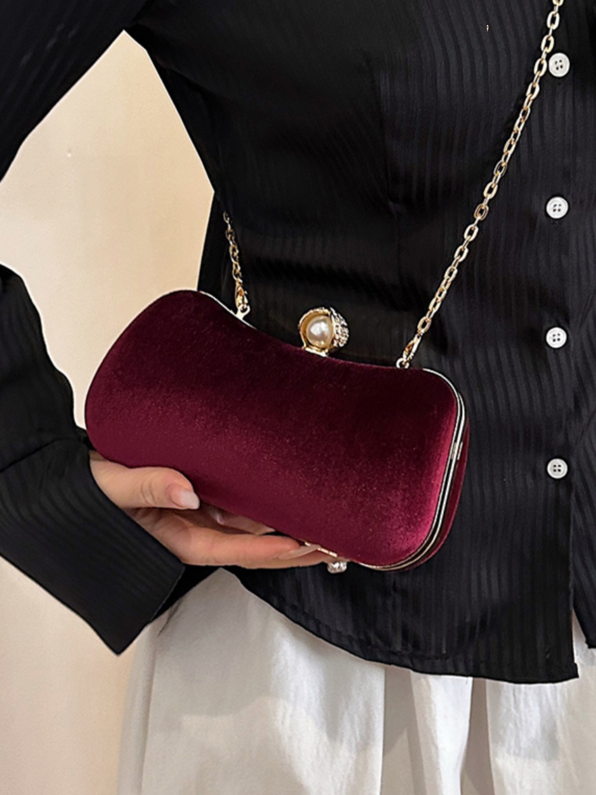High-end banket clutch tas voo - Mini Purse Chain recensie en prijs