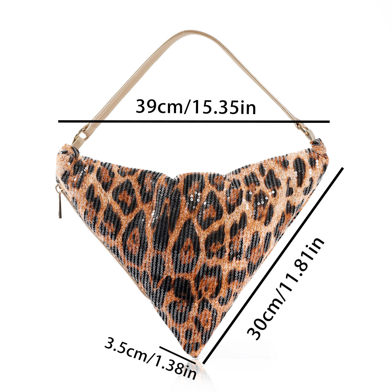 Leoprint halvemaanvormige scho - Women Bags In Trend recensie en prijs
