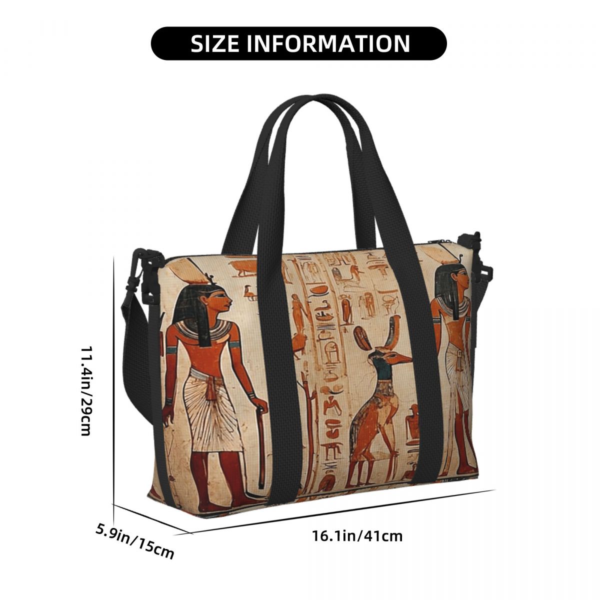 Aangepaste oude Egypte muursch - Women Bags In Egypt recensie en prijs