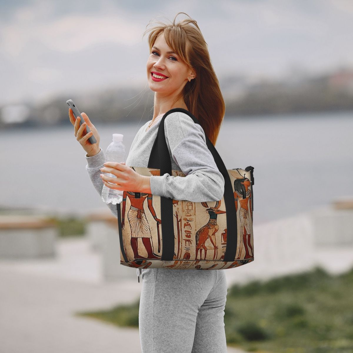 Aangepaste oude Egypte muursch - Women Bags In Egypt recensie en prijs