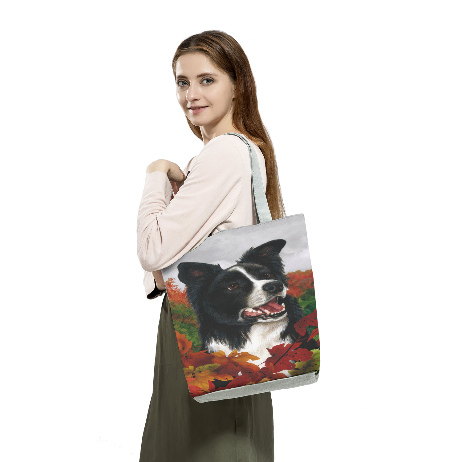 Casual Collie Hond Gedrukt Han - Women'S Reebok Bags recensie en prijs