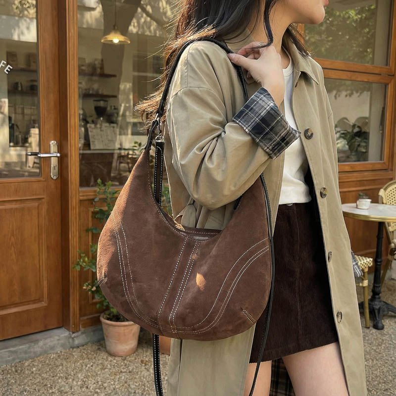 Imitatie Suède Naaiwerk Retro  - Women Hand Bags Sale recensie en prijs