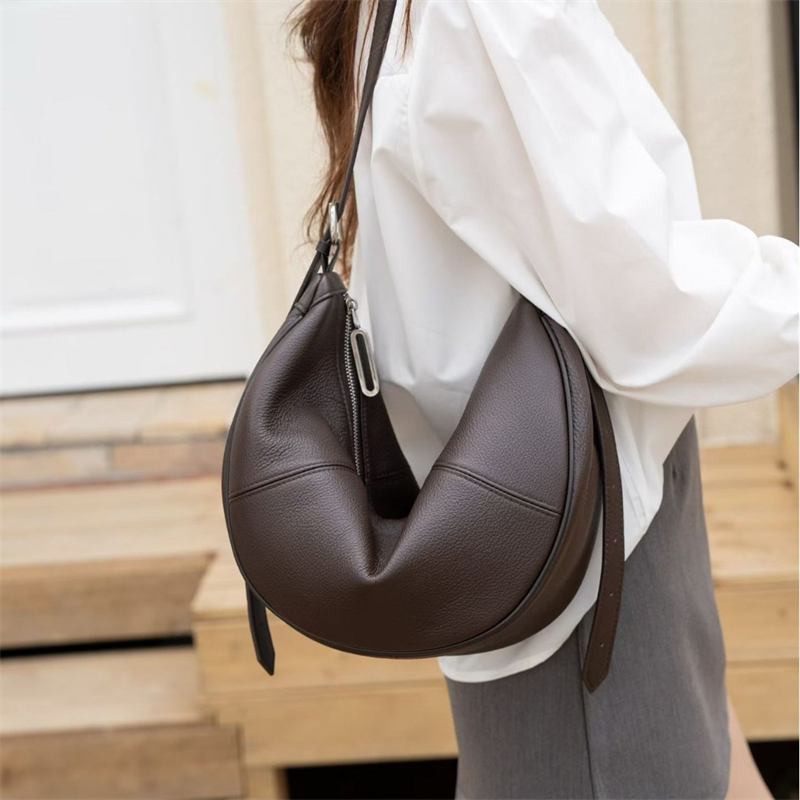 BURMINSA Hobo-tas van echt lee - Women Bags Office recensie en prijs