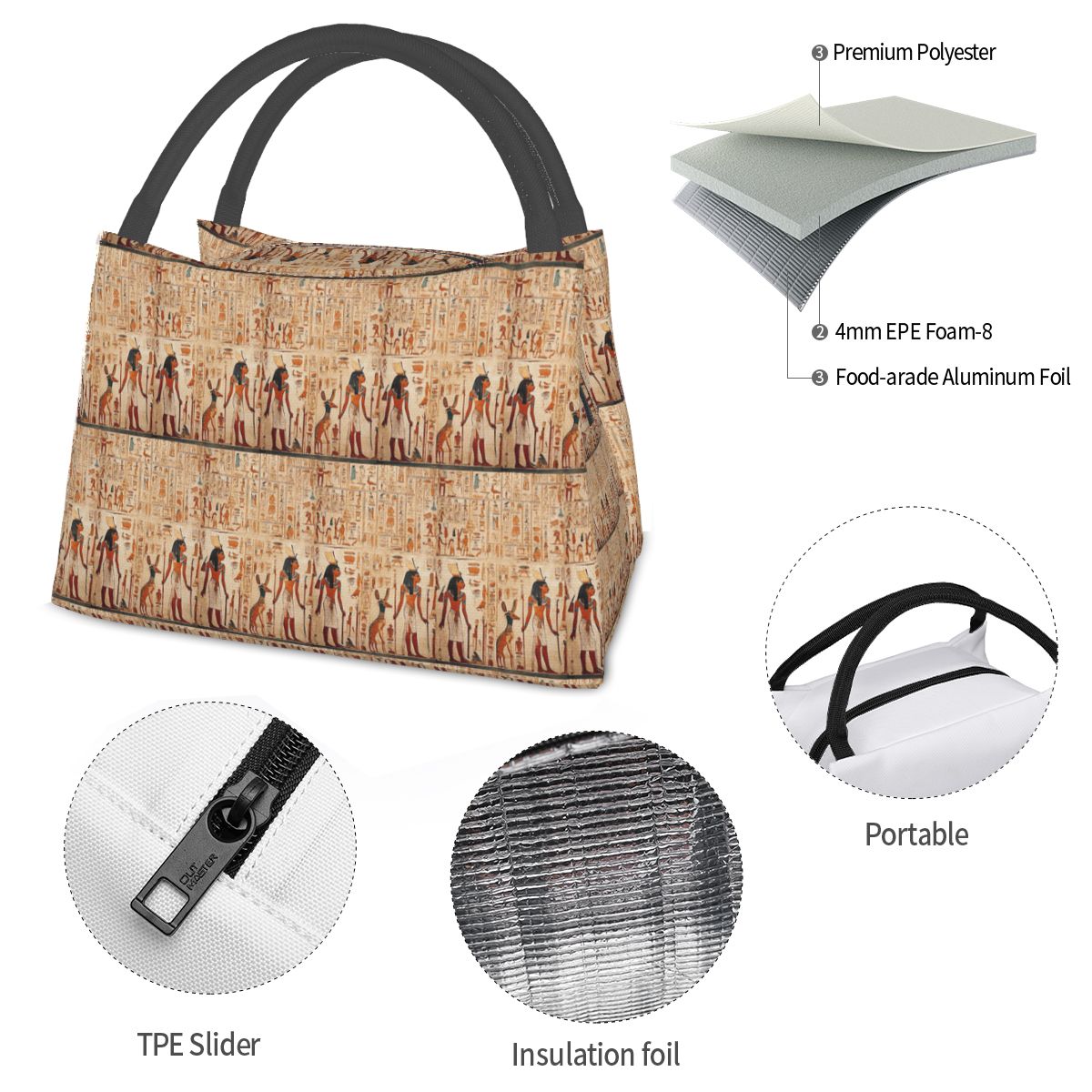 Muurschildering Oud-Egypte Egy - Women Bags In Egypt recensie en prijs