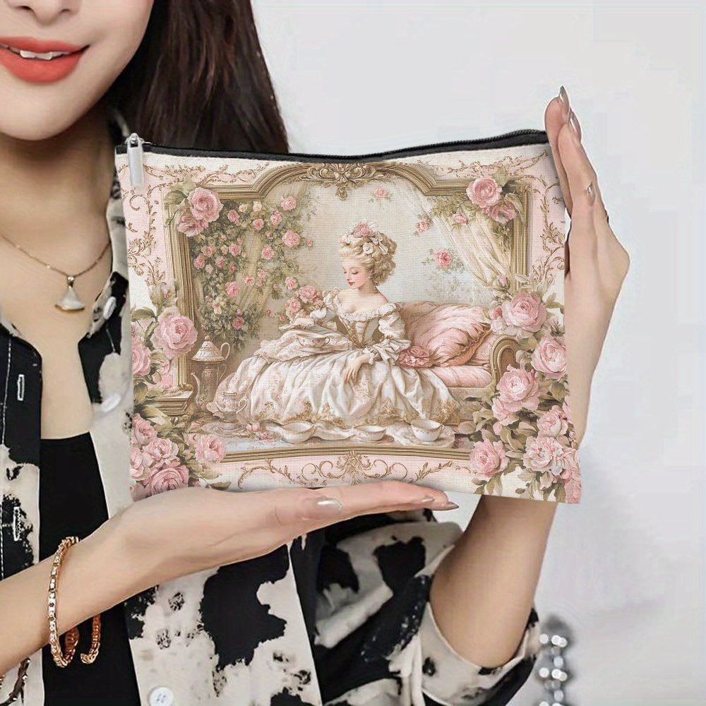Een make-uptas met rococo bloe - Women Bags In Amazon recensie en prijs