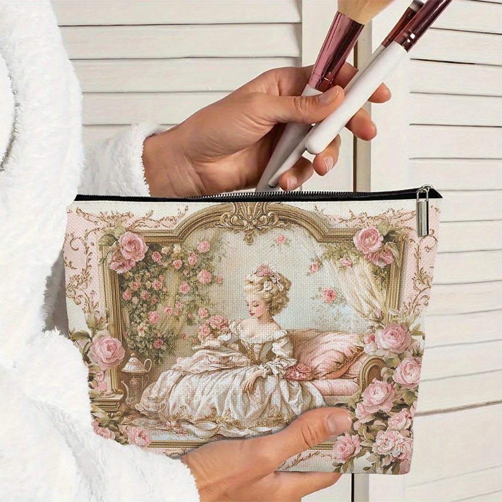 Een make-uptas met rococo bloe - Women Bags In Amazon recensie en prijs